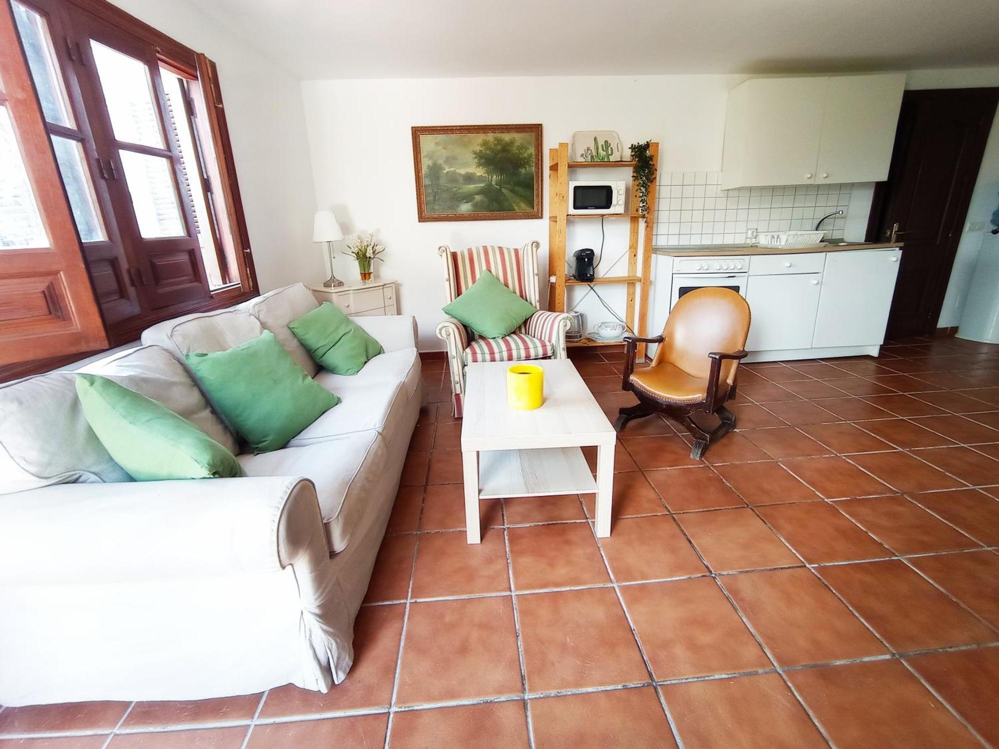 Apartamento-Estudio En Villa Con Piscina Malaga Bagian luar foto