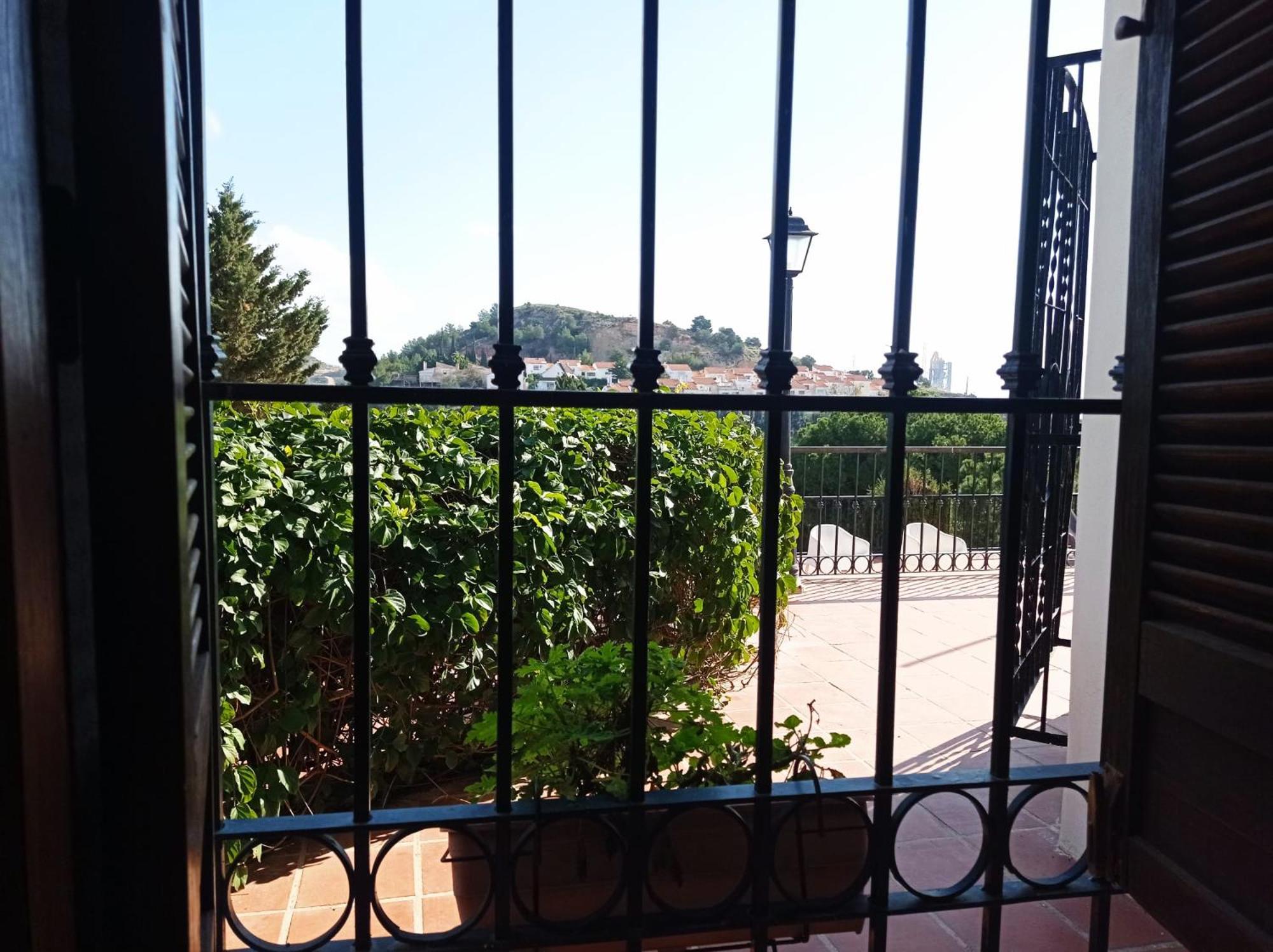 Apartamento-Estudio En Villa Con Piscina Malaga Bagian luar foto